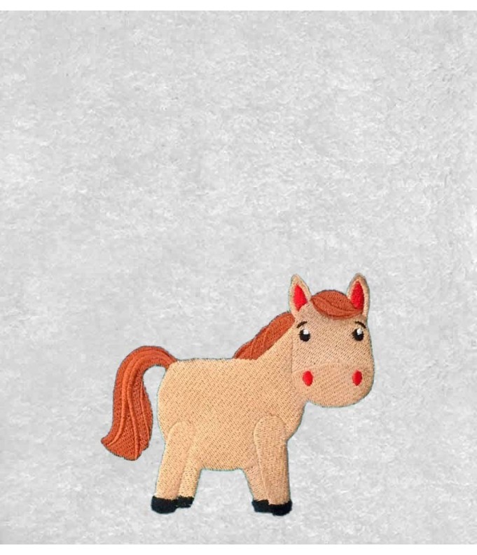 Drap de Bain Cheval 4 Personnalisé 70X140