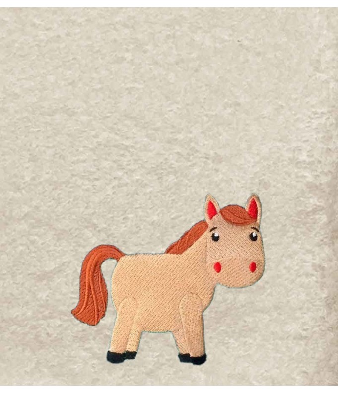 Drap de Bain Cheval 4 Personnalisé 70X140
