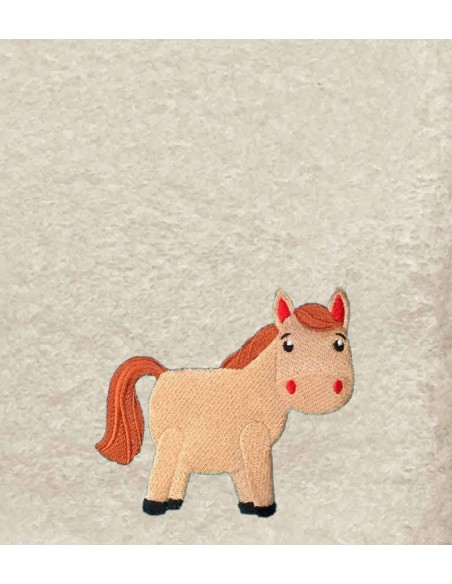 Drap de Bain Cheval 4 Personnalisé 70X140