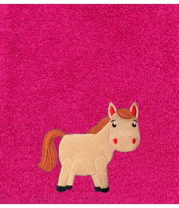 Drap de Bain Cheval 4 Personnalisé 70X140