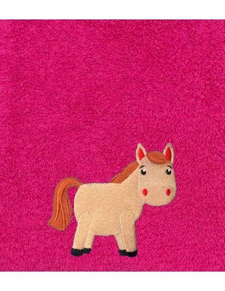 Drap de Bain Cheval 4 Personnalisé 70X140