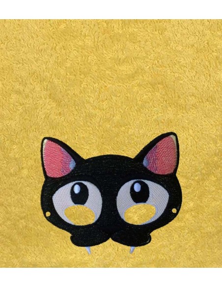 Drap de Bain Chat 8 Personnalisé 70X140