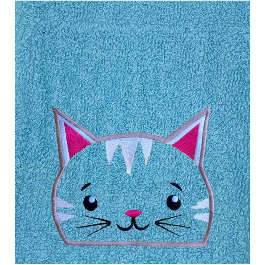 Drap de Bain Chat 12 Personnalisé