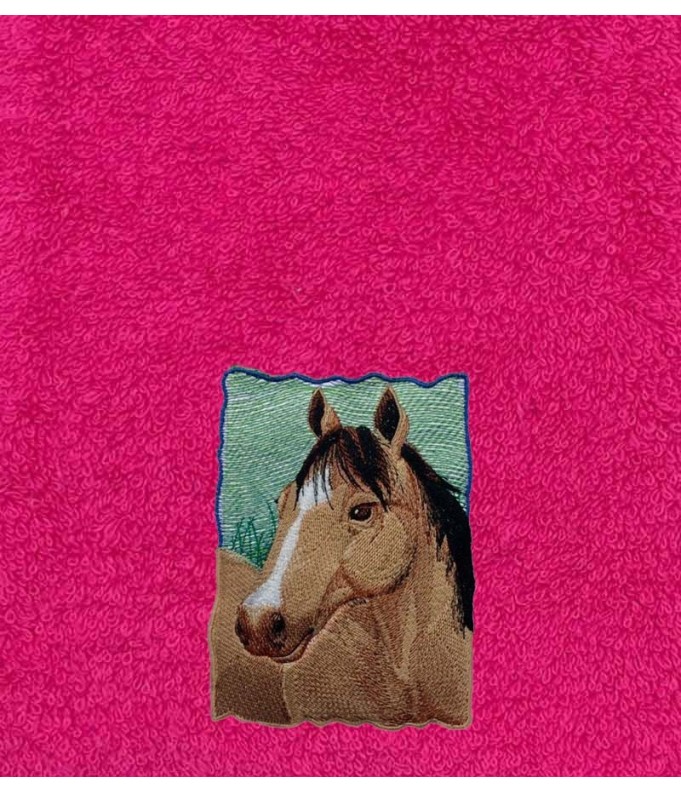 Drap de Bain Cheval 8 Personnalisé 70X140