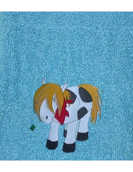 Drap de Bain Pottok Personnalisé 70X140