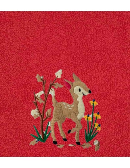 Drap de Bain Faon 4 Personnalisé