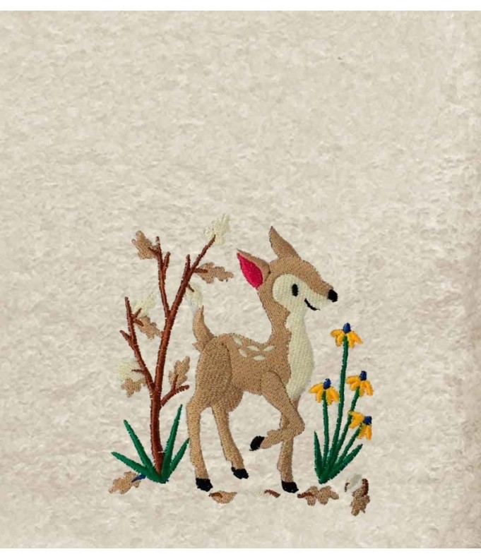 Drap de Bain Faon 4 Personnalisé