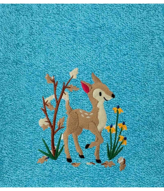 Drap de Bain Faon 4 Personnalisé