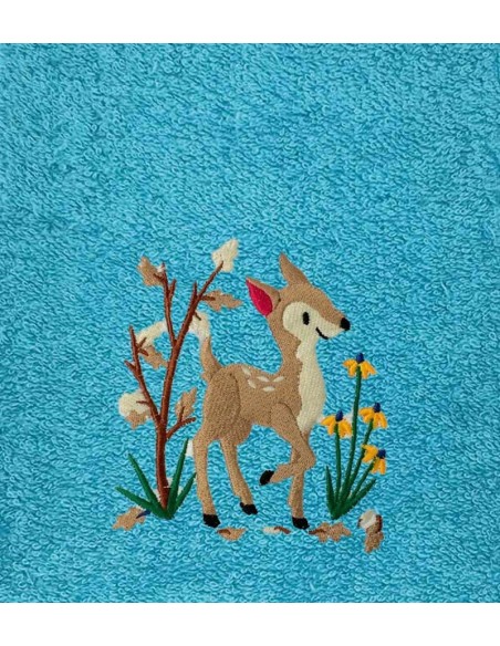 Drap de Bain Faon 4 Personnalisé