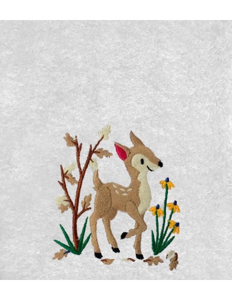 Drap de Bain Faon 4 Personnalisé