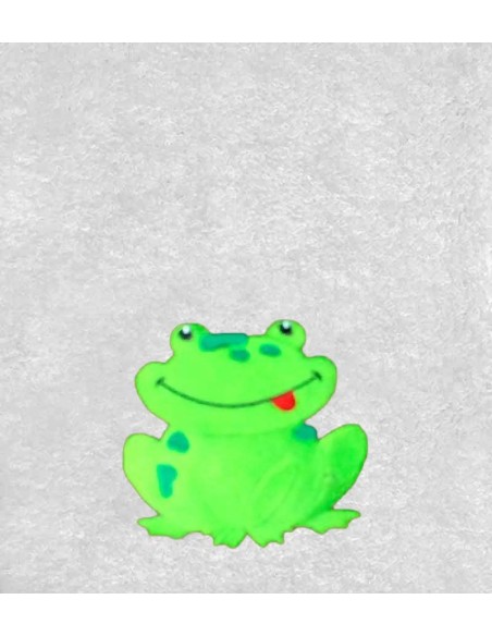 Drap de Bain Grenouille 4 Personnalisé