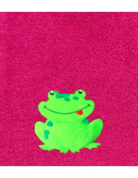 Drap de Bain Grenouille 4 Personnalisé