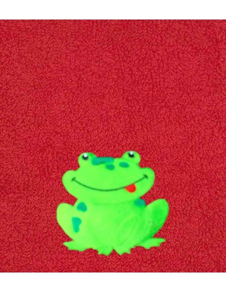 Drap de Bain Grenouille 4 Personnalisé