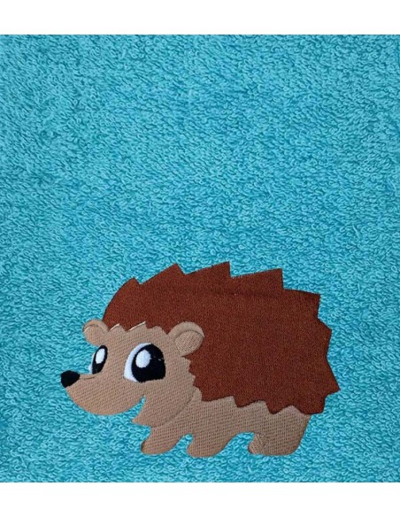 Drap de Bain Herisson 2 Personnalisé