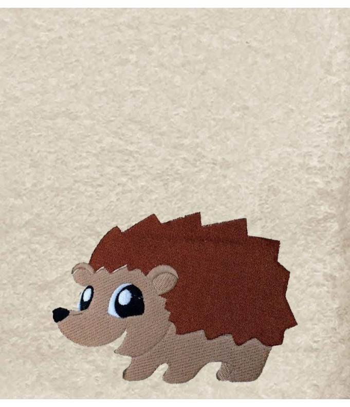 Drap de Bain Herisson 2 Personnalisé