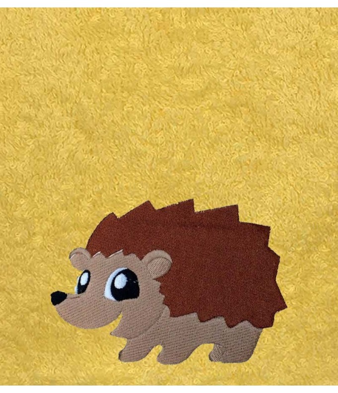 Drap de Bain Herisson 2 Personnalisé