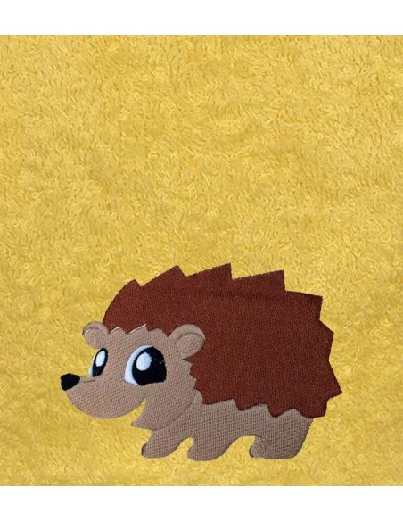 Drap de Bain Herisson 2 Personnalisé