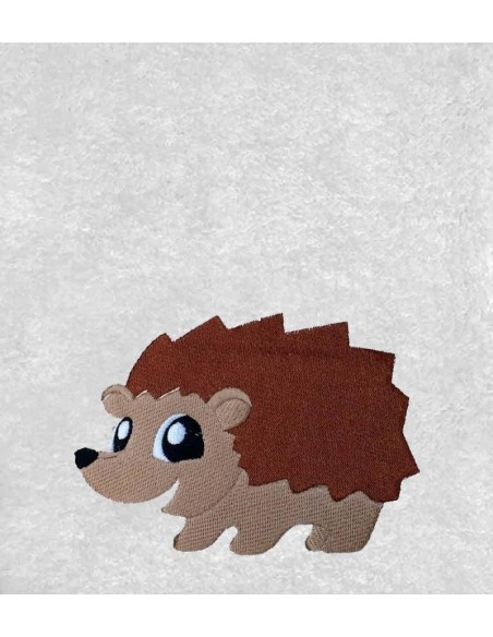 Drap de Bain Herisson 2 Personnalisé