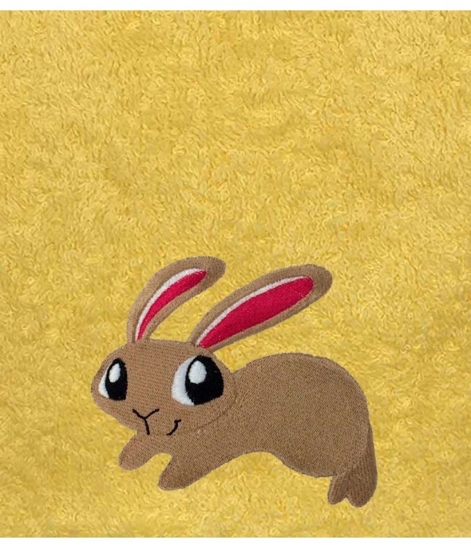 Drap de Bain Petit lapin Personnalisé