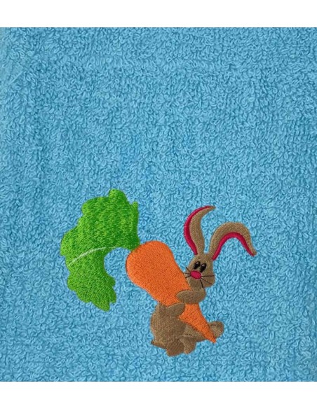 Drap de Bain Lapin 6 Personnalisé