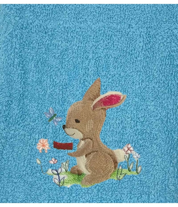 Drap de Bain Lapin 10 Personnalisé