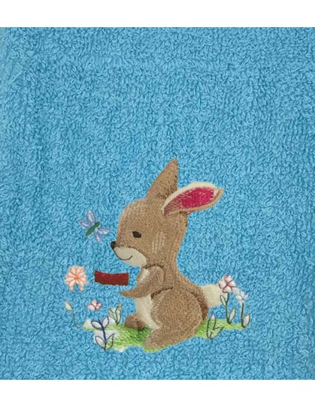 Drap de Bain Lapin 10 Personnalisé