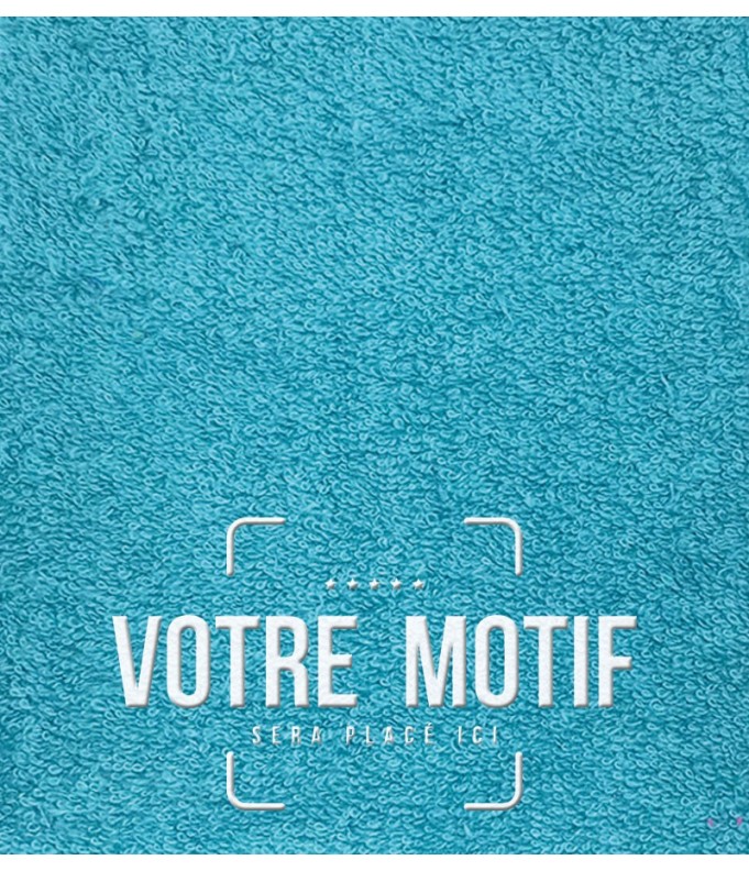 Drap de Bain Pottok Personnalisé 70X140