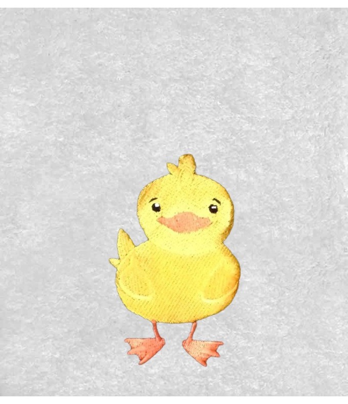 Drap de Bain Poussin Personnalisé