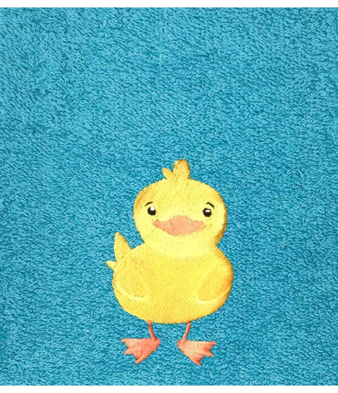Drap de Bain Poussin Personnalisé