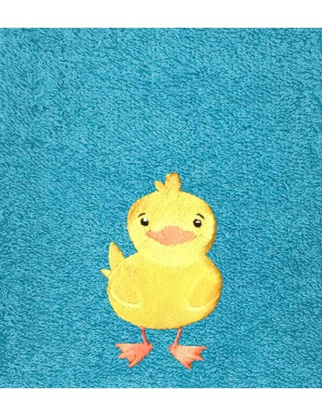 Drap de Bain Poussin Personnalisé