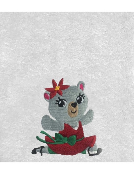 Drap de Bain Ourson Personnalisé