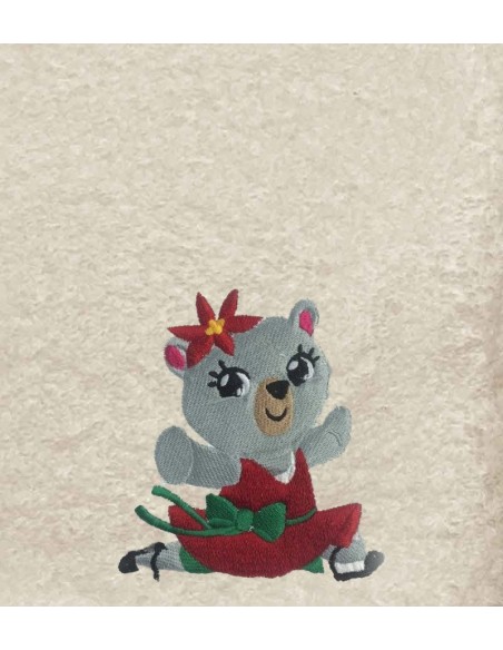 Drap de Bain Ourson Personnalisé