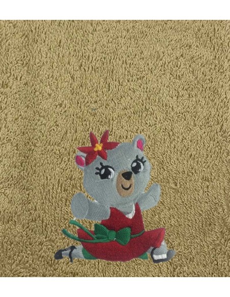 Drap de Bain Ourson Personnalisé