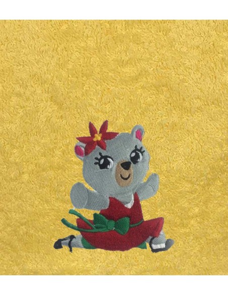 Drap de Bain Ourson Personnalisé