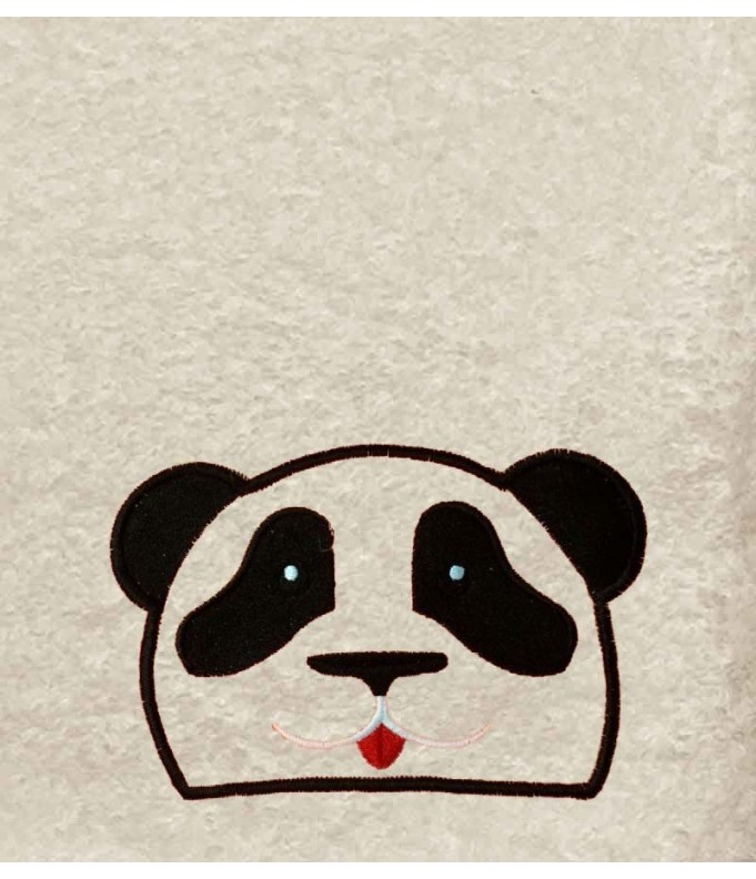 Drap de Bain Panda 4 Personnalisé