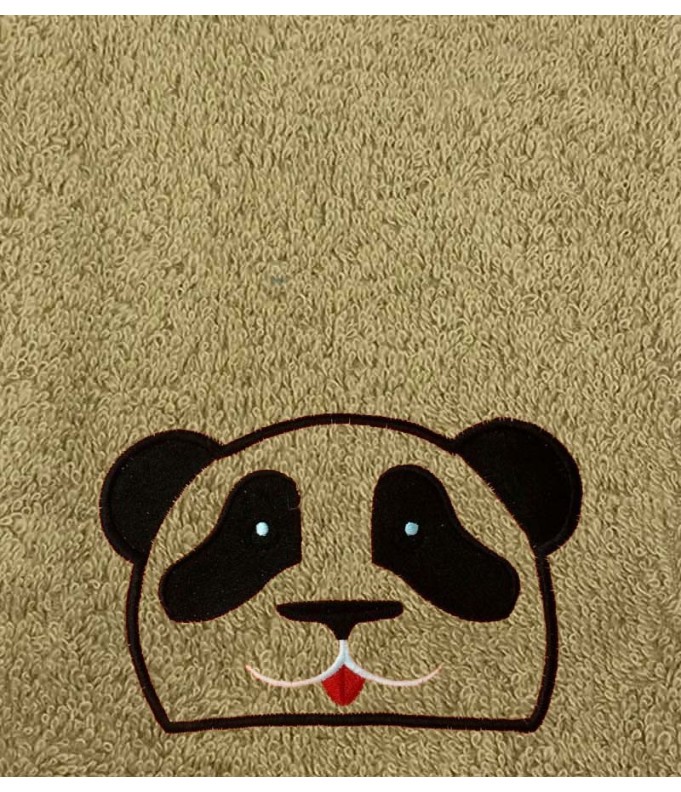Drap de Bain Panda 4 Personnalisé