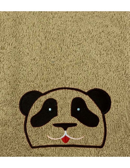 Drap de Bain Panda 4 Personnalisé