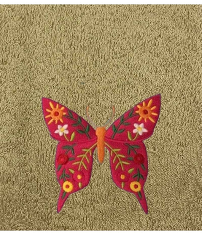 Drap de Bain  Papillon 10 Personnalisé