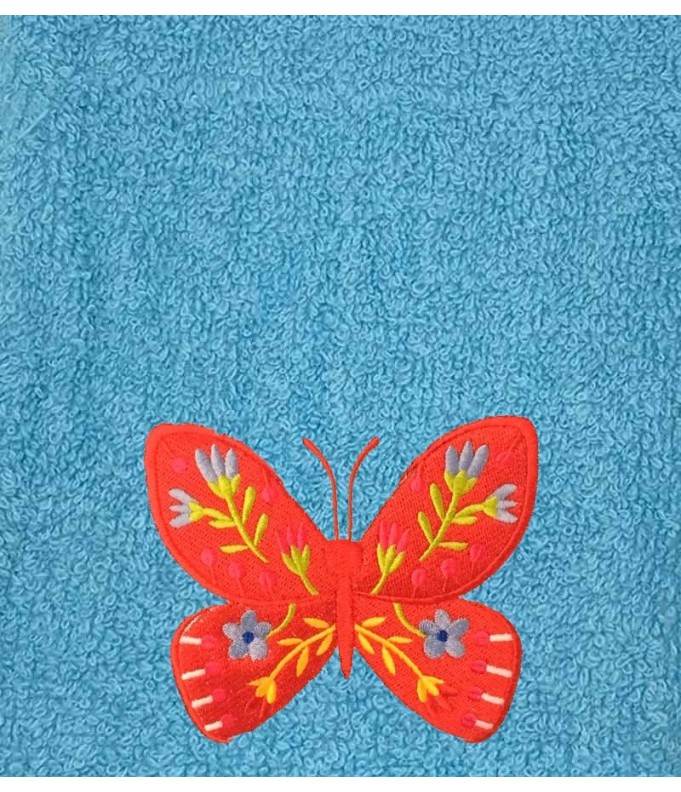 Drap de Bain Papillon 12 Personnalisé