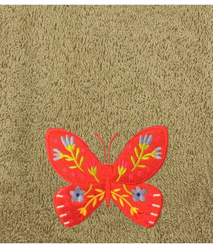 Drap de Bain Papillon 12 Personnalisé