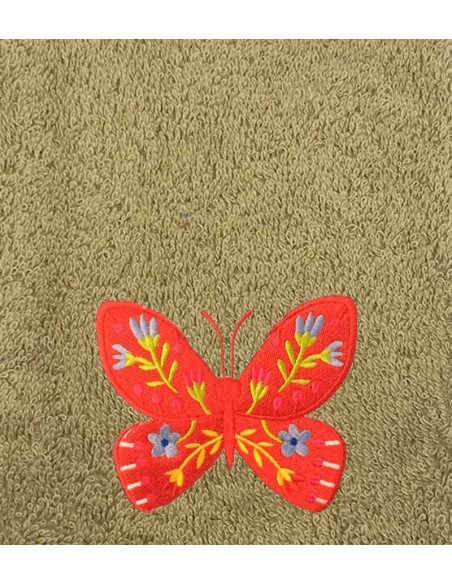 Drap de Bain Papillon 12 Personnalisé
