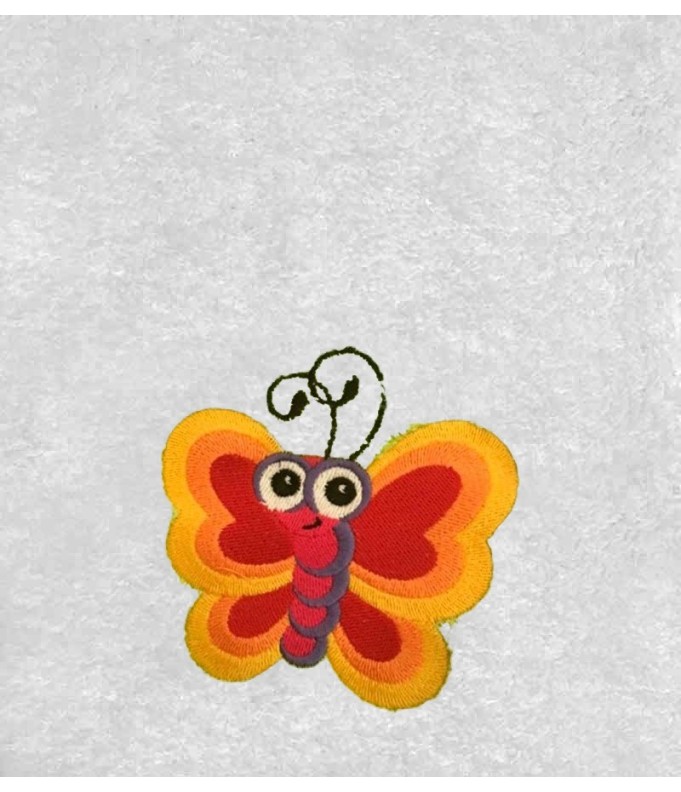 Drap de Bain Papillon Personnalisé