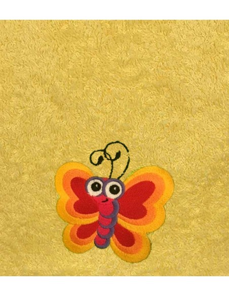 Drap de Bain Papillon Personnalisé
