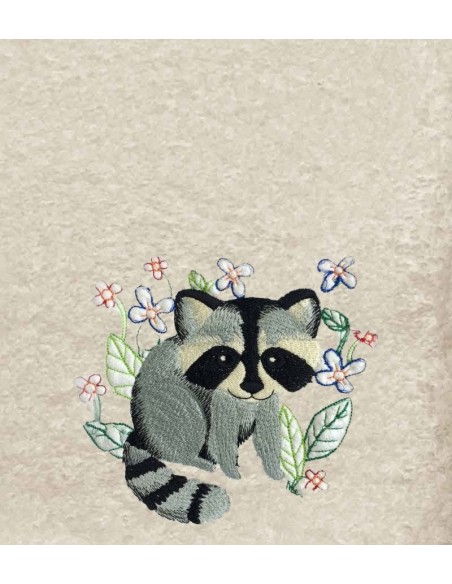 Drap de Bain Raton laveur 2 Personnalisé