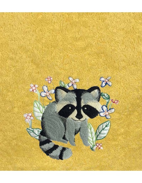 Drap de Bain Raton laveur 2 Personnalisé