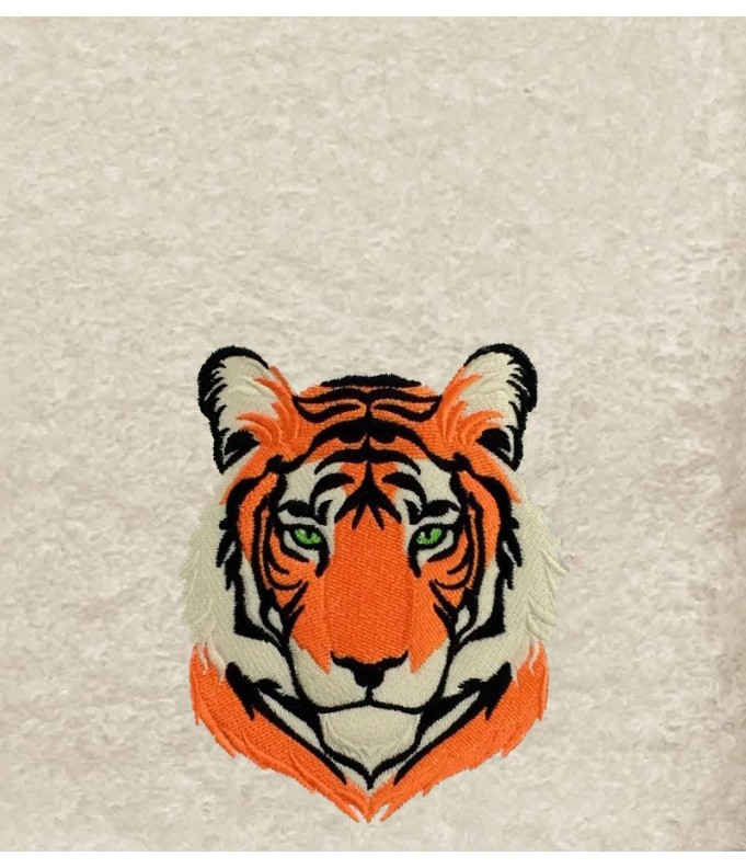 Drap de Bain Tigre 8 Personnalisé