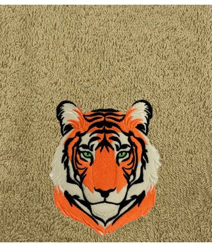 Drap de Bain Tigre 8 Personnalisé