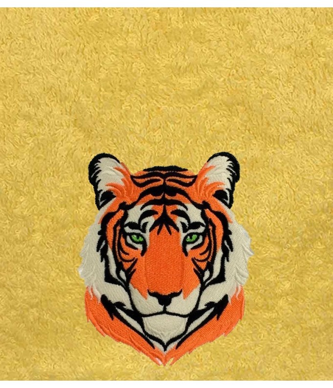 Drap de Bain Tigre 8 Personnalisé