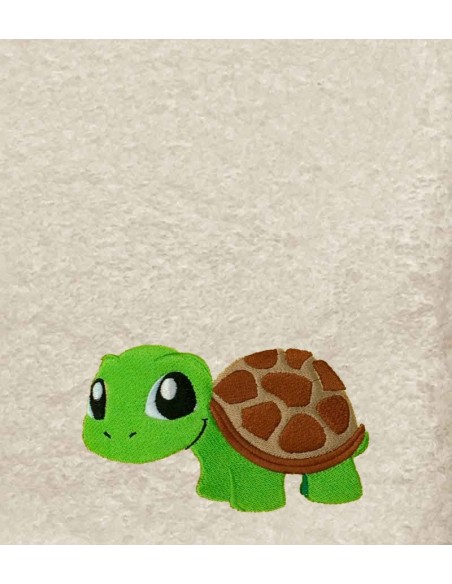 Drap de Bain Tortue Personnalisé