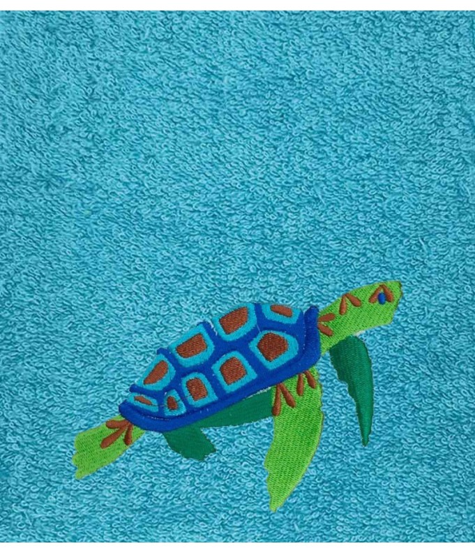 Drap de Bain Tortue 4 Personnalisé
